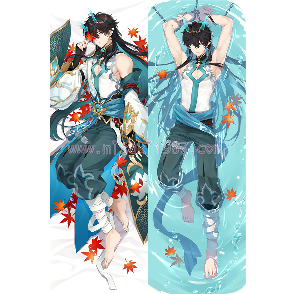 Honkai: Star Rail Dakimakura Dan Heng Imbibitor Lunae Body Pillow Case