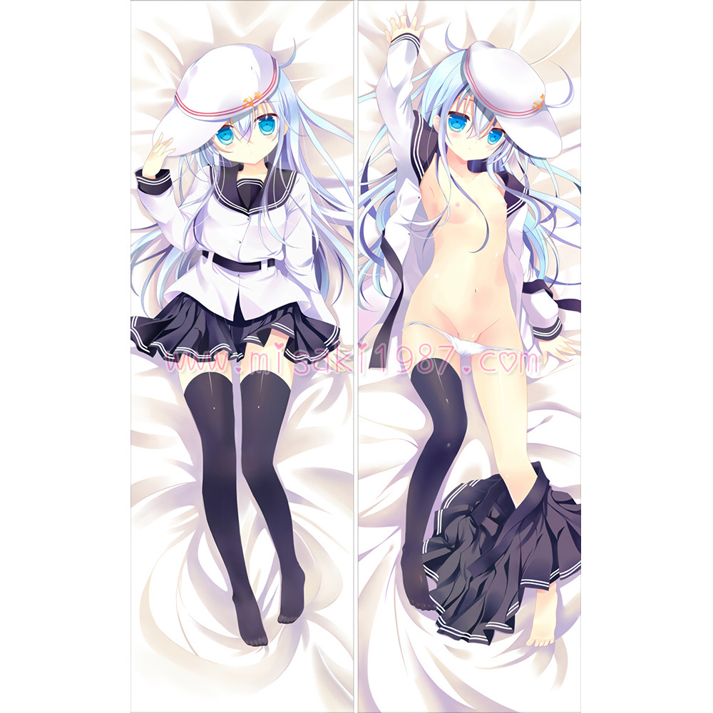 Kantai Collection KanColle Dakimakura Hibiki Body Pillow Case 15