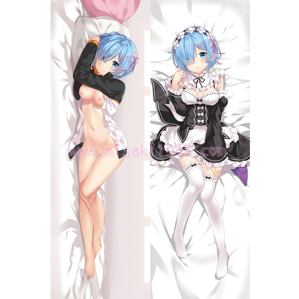 Re:Zero Dakimakura Rem Body Pillow Case 39