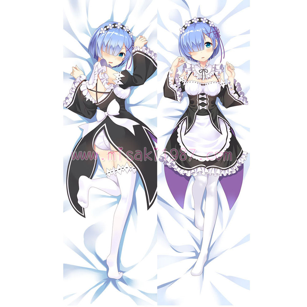 Re:Zero Dakimakura Rem Body Pillow Case 46