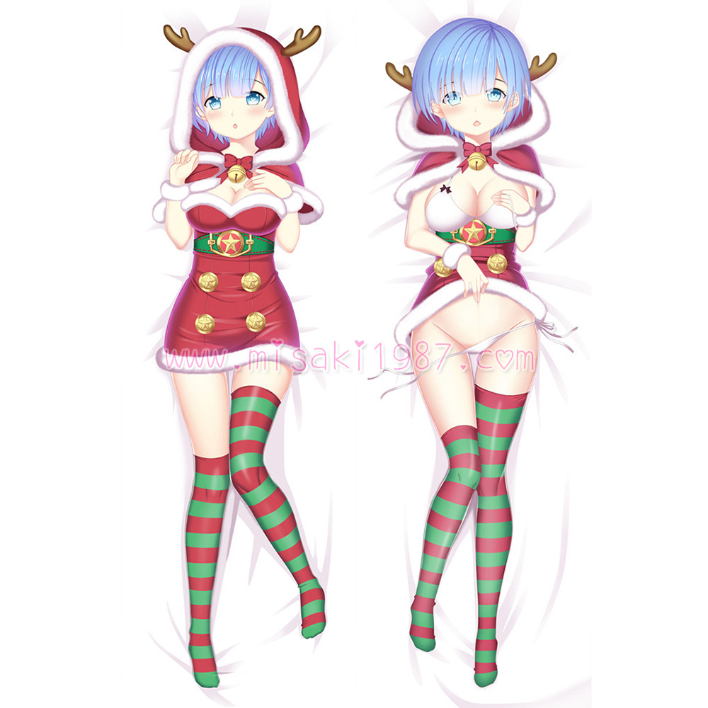 Re:Zero Dakimakura Rem Body Pillow Case 49