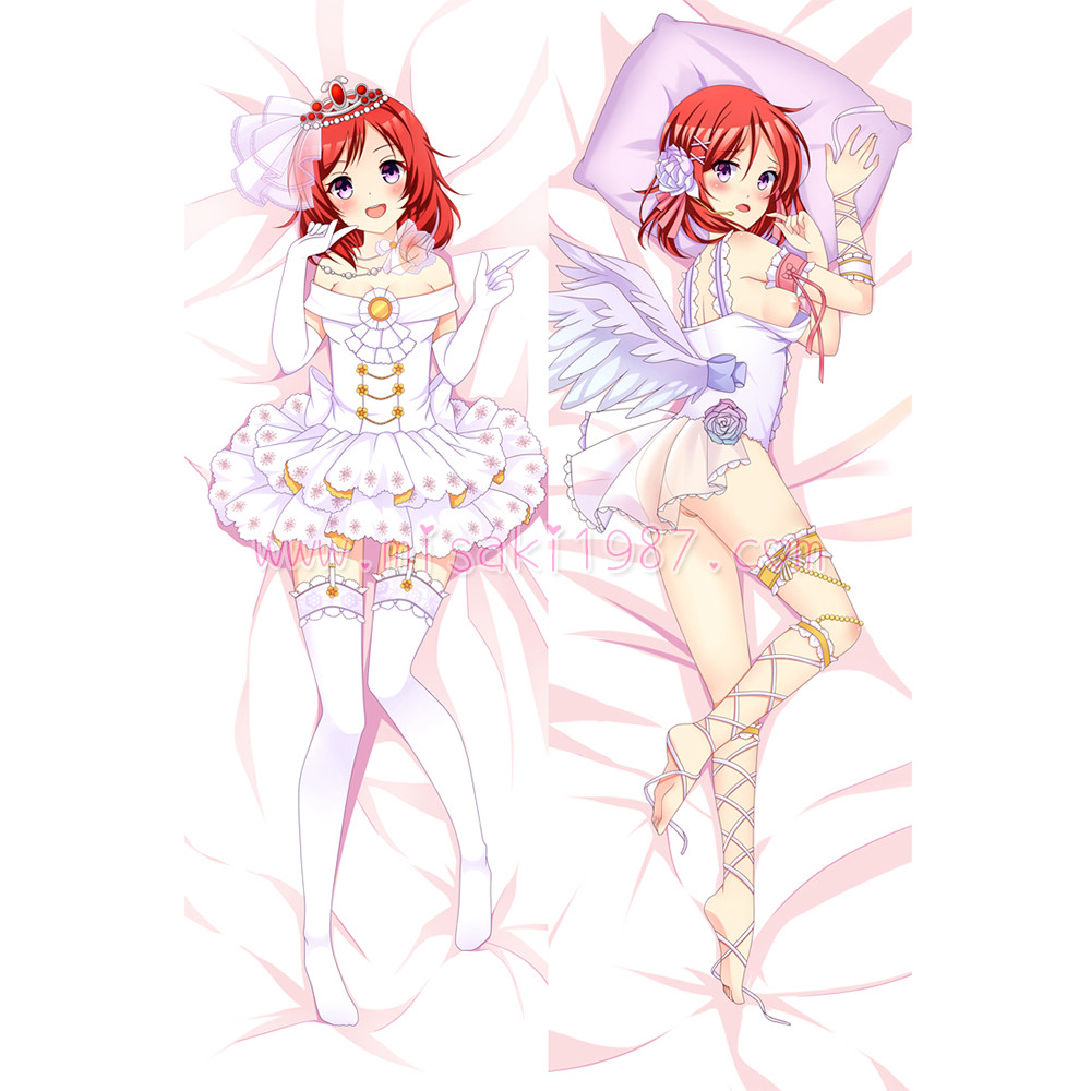 Love Live! Dakimakura Nishikino Maki Body Pillow Case 12