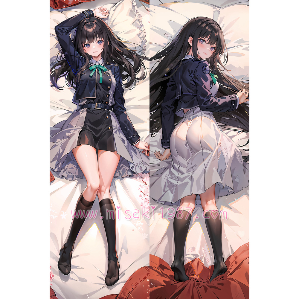 Lycoris Recoil Dakimakura Takina Inoue Body Pillow Case 05