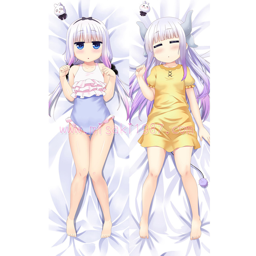 Miss Kobayashi's Dragon Maid Dakimakura Kanna Body Pillow Case 14