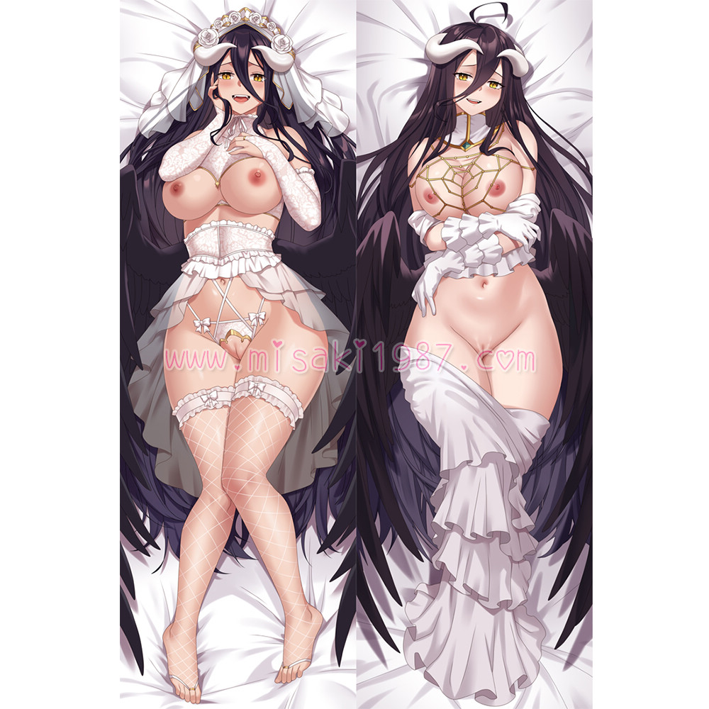 OVERLORD Dakimakura Albedo Body Pillow Case 14