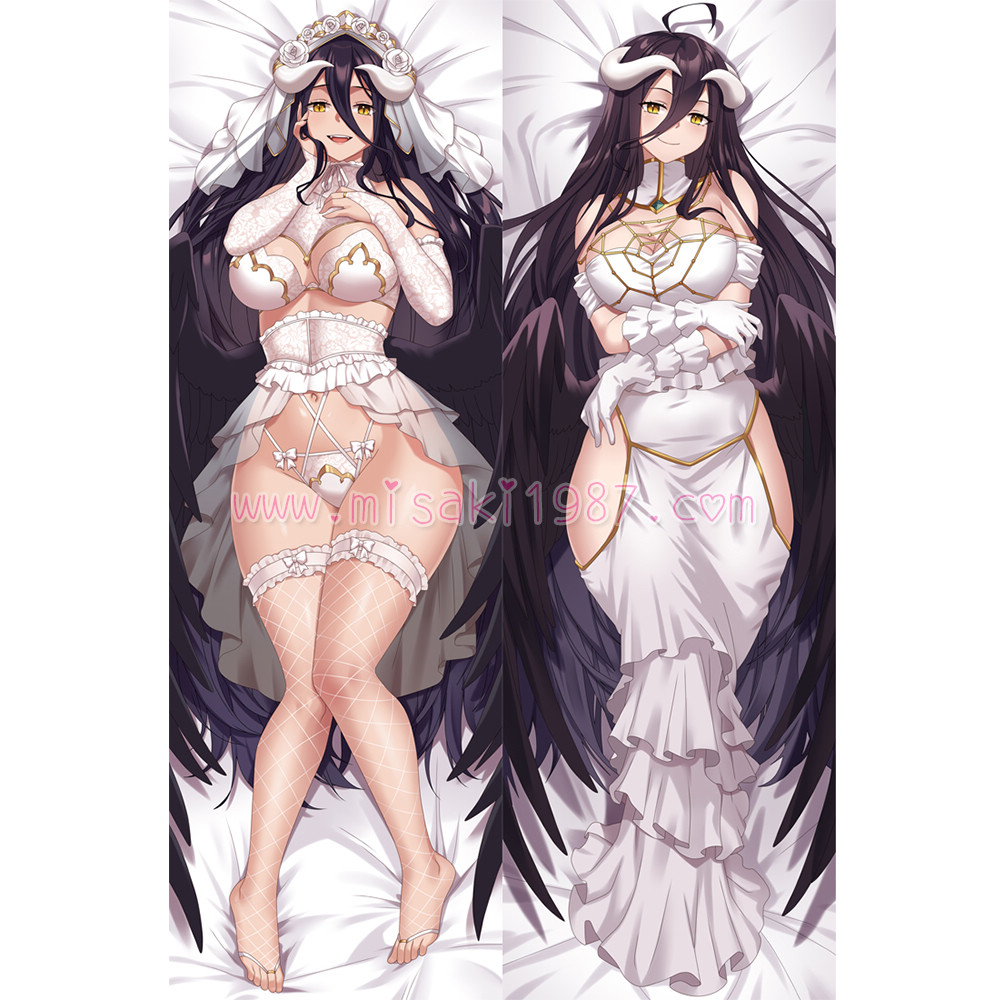 OVERLORD Dakimakura Albedo Body Pillow Case 15