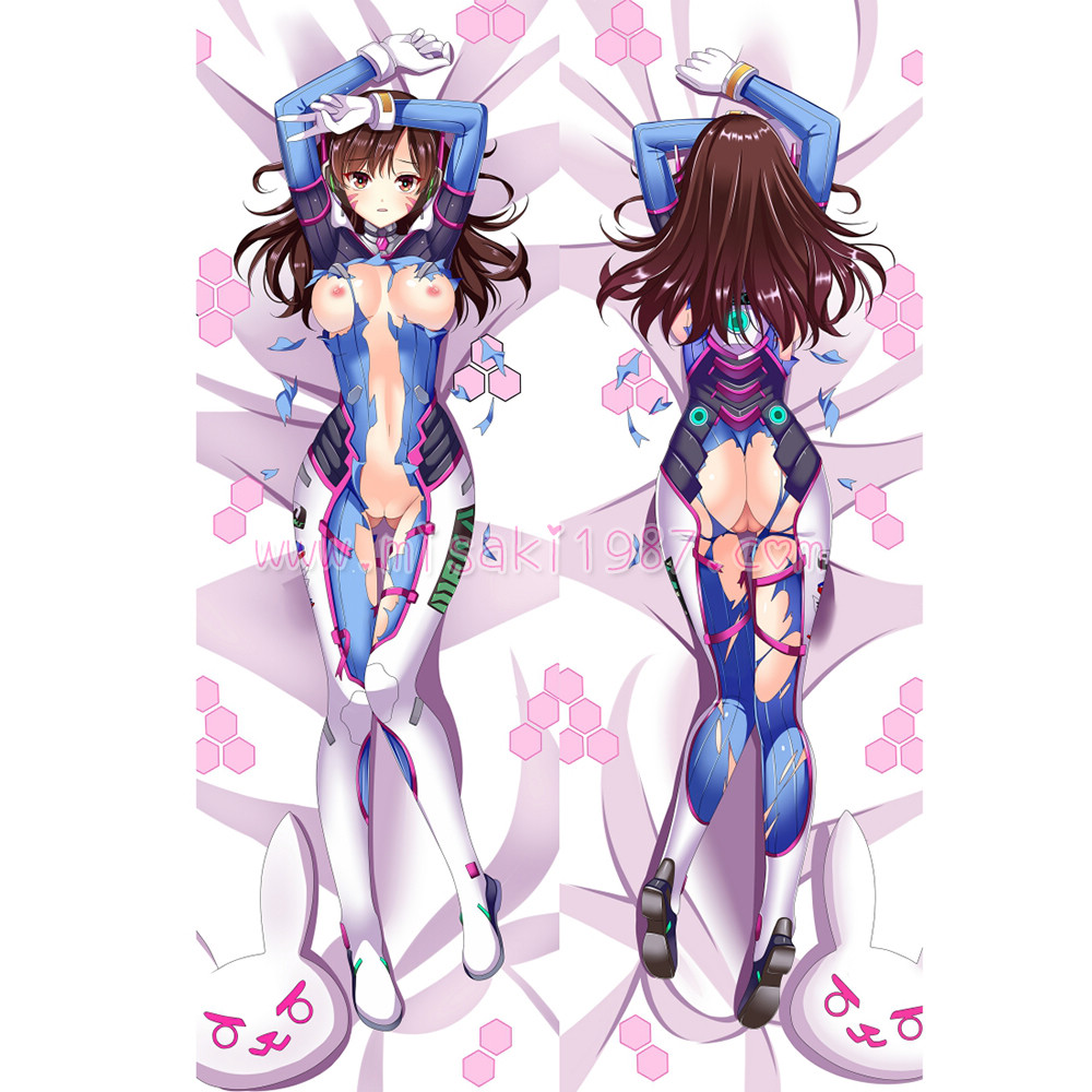 Overwatch OW Dakimakura D.Va Body Pillow Case 19