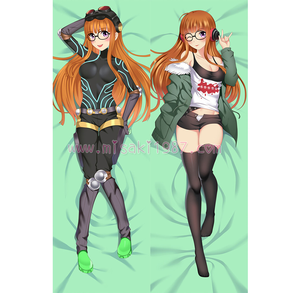 Persona 5 Dakimakura Futaba Sakura Body Pillow Case 04