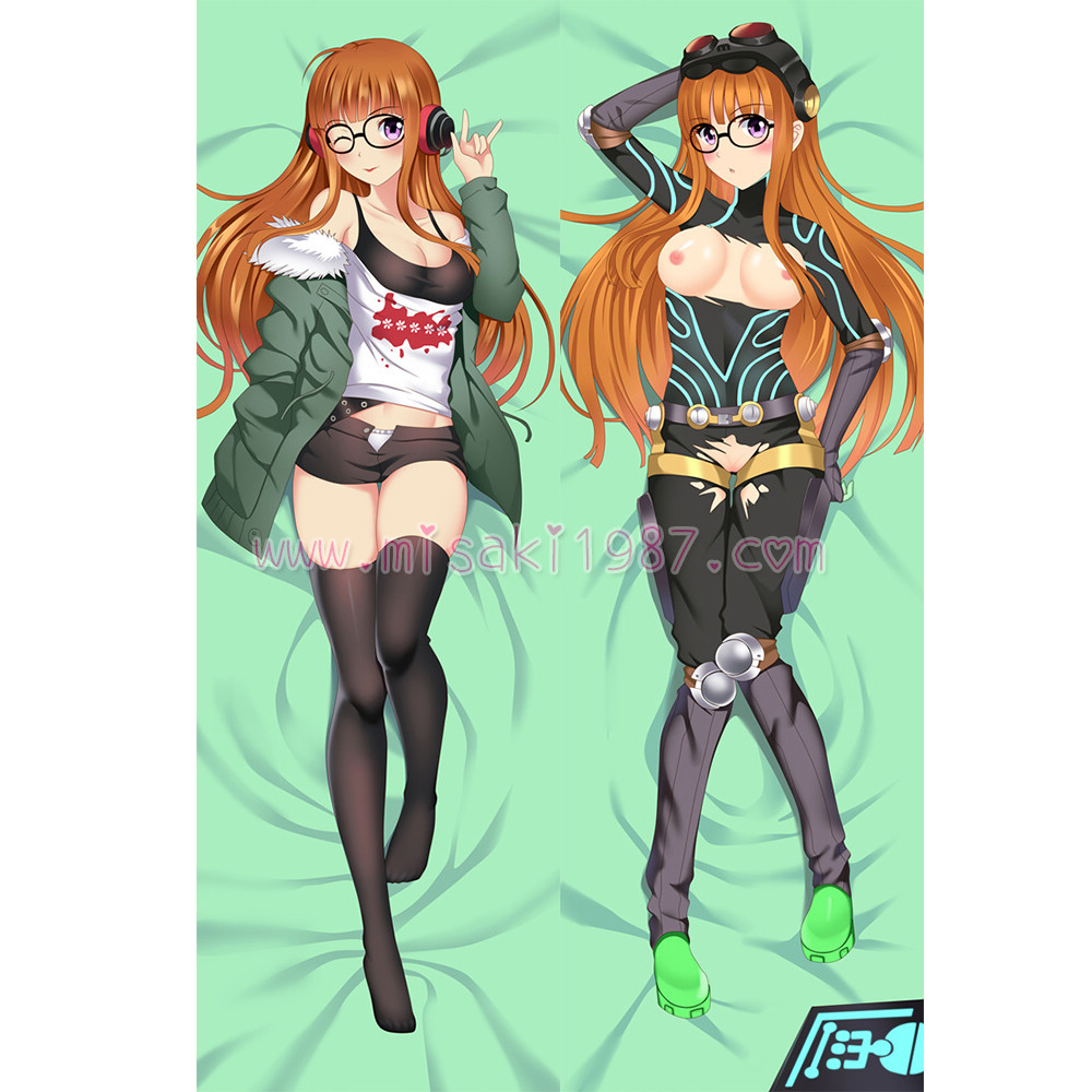 Persona 5 Dakimakura Futaba Sakura Body Pillow Case 05