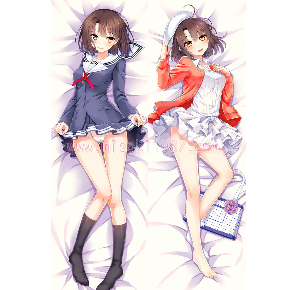 Saekano Dakimakura Megumi Katou Body Pillow Case 17