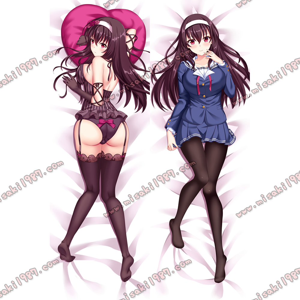 Saekano Dakimakura Utaha Kasumigaoka Body Pillow Case 07