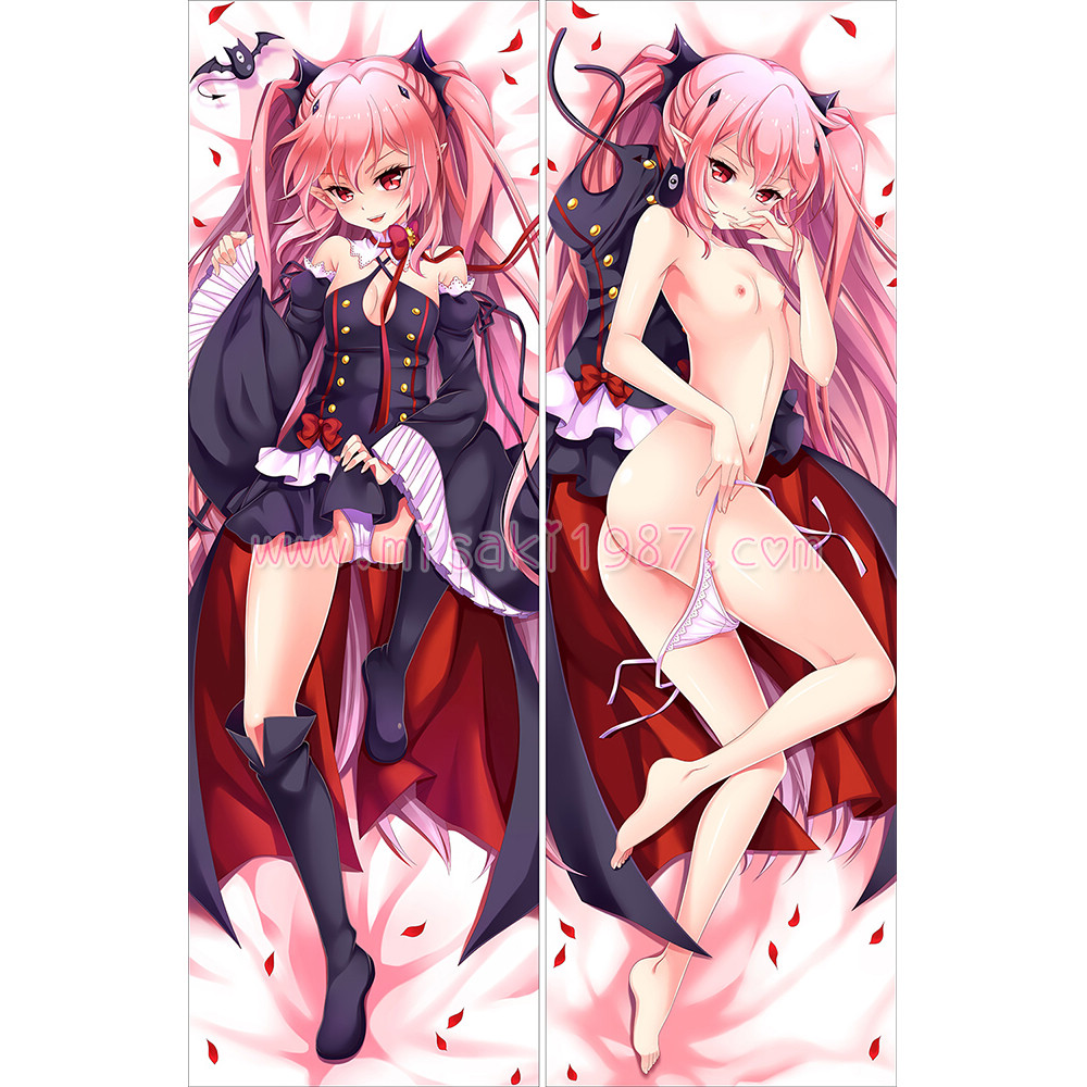 Seraph of the End Dakimakura Krul Tepes Body Pillow Case 02