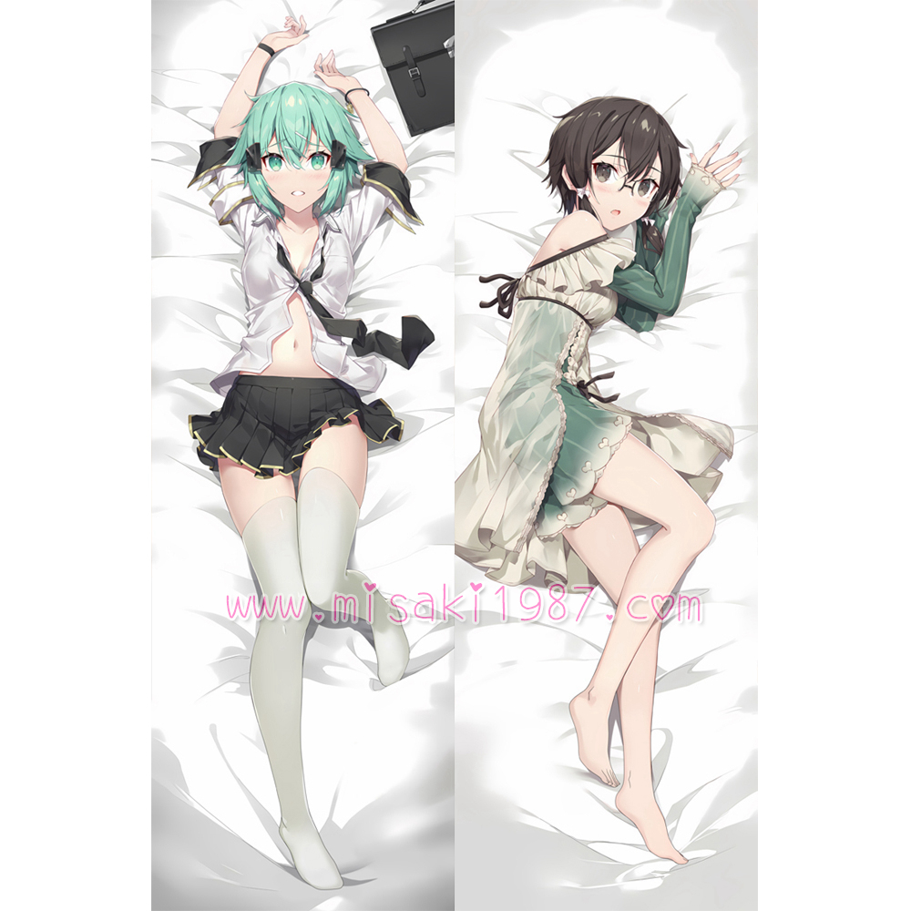 Sword Art Online GGO Dakimakura Sinon Body Pillow Case 07