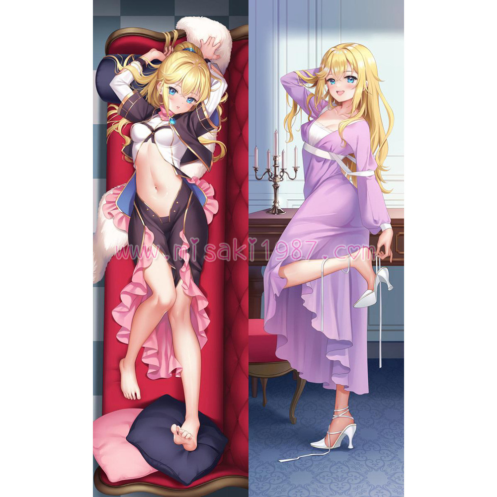 Tensai Ouji no Akaji Kokka Saisei Jutsu Dakimakura Lowellmina Earthworld Body Pillow Case