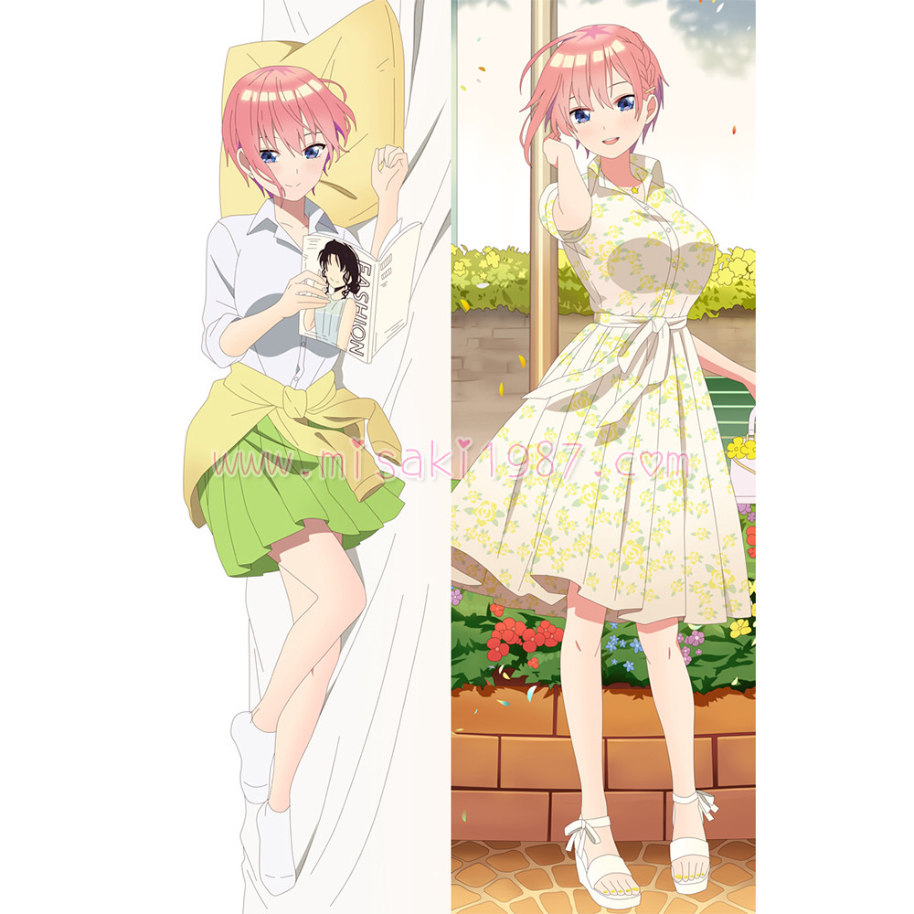 The Quintessential Quintuplets Dakimakura Nakano Yotsuba Body Pillow Case 09