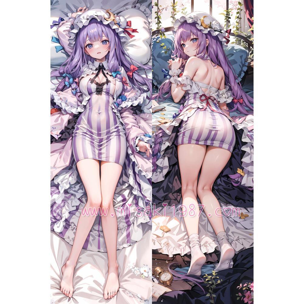 Touhou Project Dakimakura Patchouli Knowledge Body Pillow Case 10