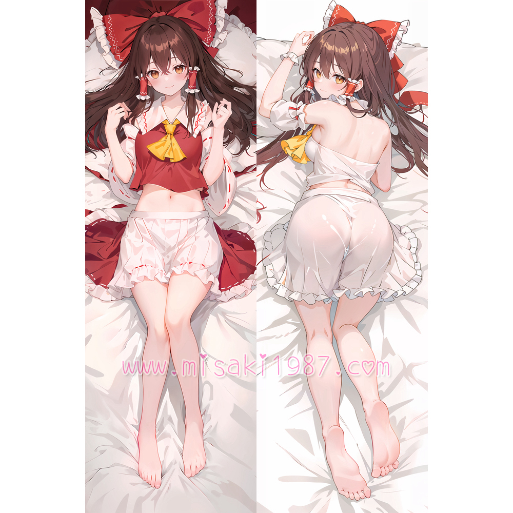 Touhou Project Dakimakura Reimu Hakurei Body Pillow Case 08