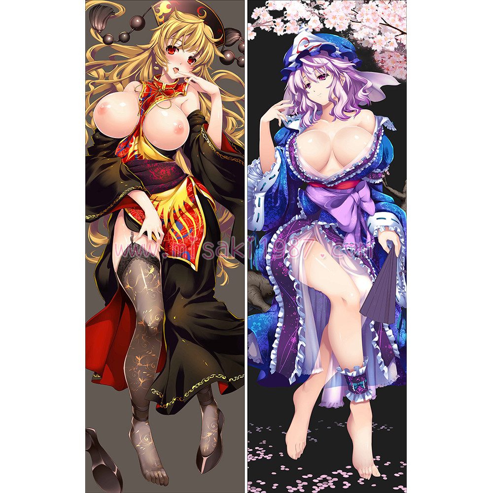 Touhou Project Dakimakura Yuyuko Saigyouji Body Pillow Case 06