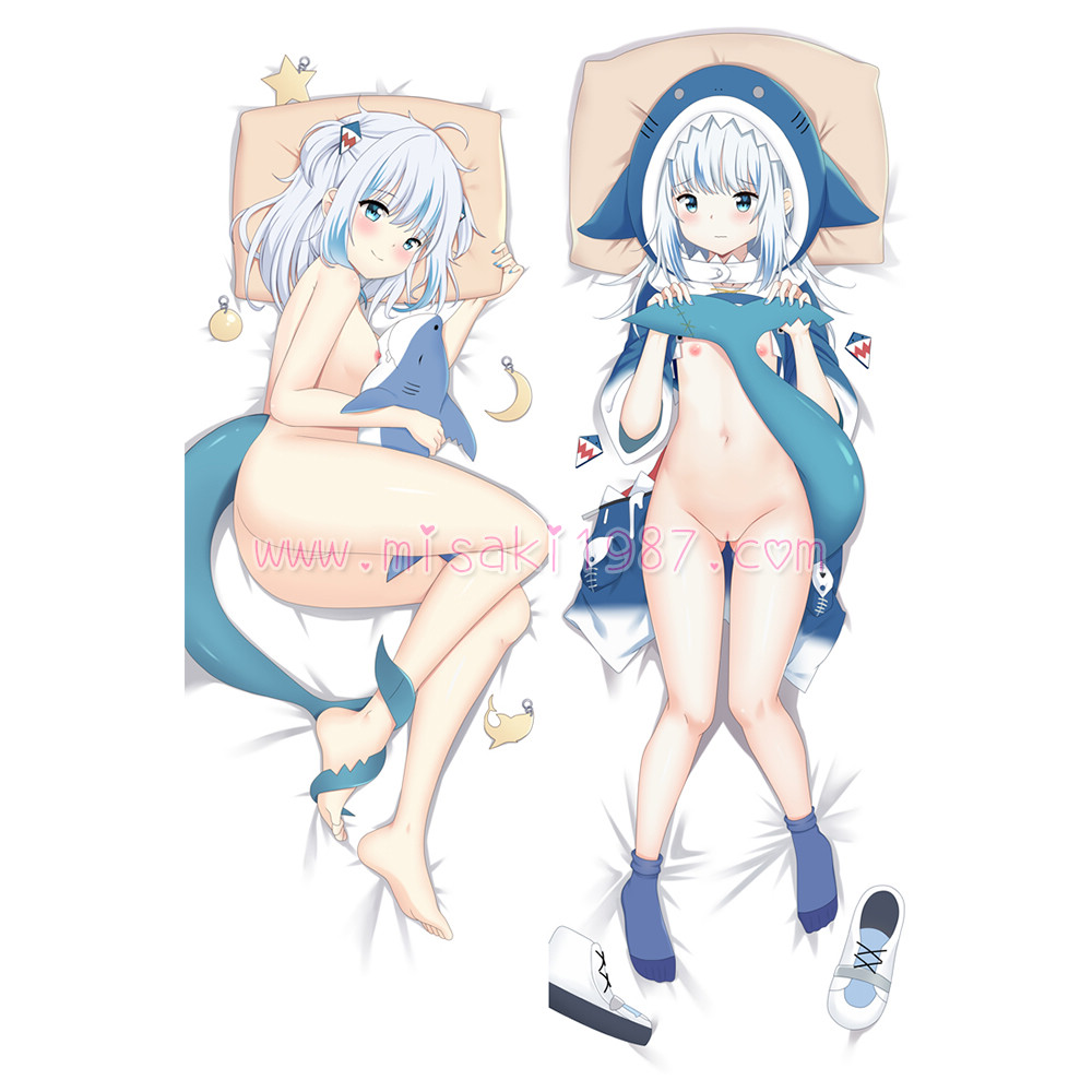 Virtual YouTuber Dakimakura Gawr Gura Body Pillow Case 07