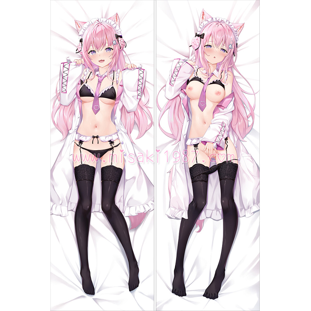 Virtual YouTuber Hololive Dakimakura Hakui Koyori Body Pillow Case 02