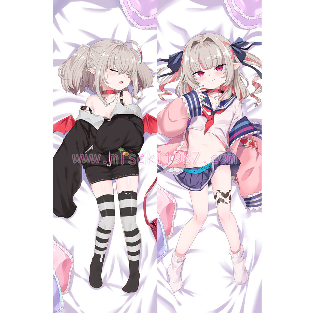 Virtual YouTuber Dakimakura Makaino Ririmu Body Pillow Case