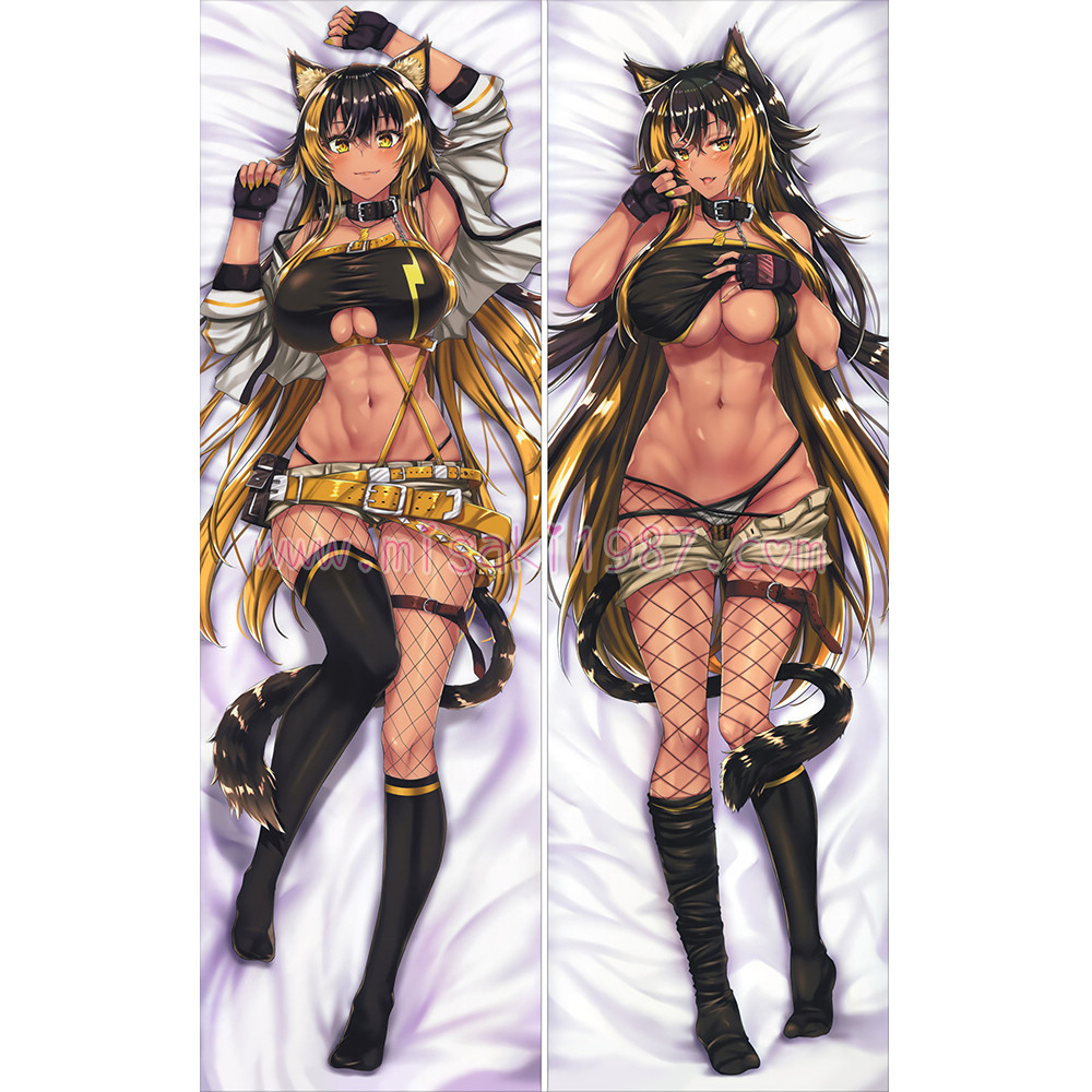 Virtual YouTuber Dakimakura Nekoyo Chloe Body Pillow Case