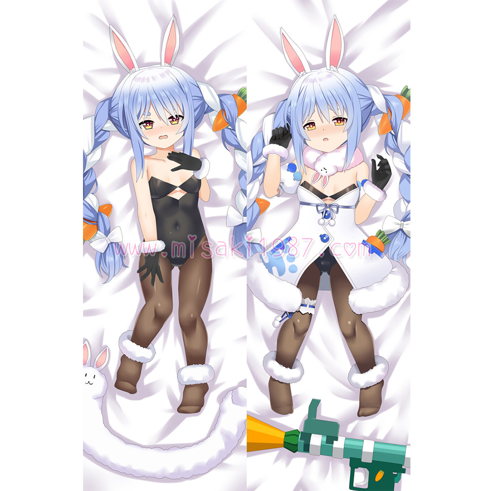 Virtual YouTuber Dakimakura Usada Pekora Body Pillow Case 05