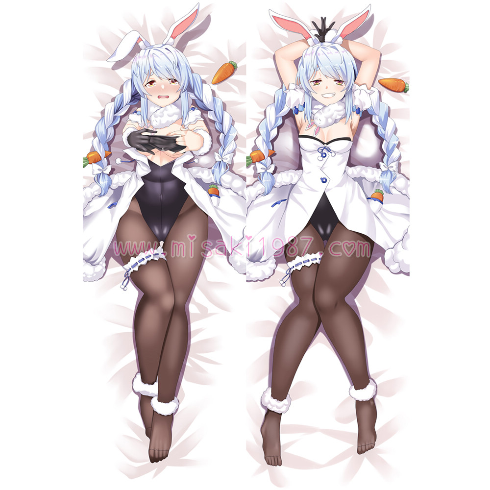 Virtual YouTuber Dakimakura Usada Pekora Body Pillow Case 06