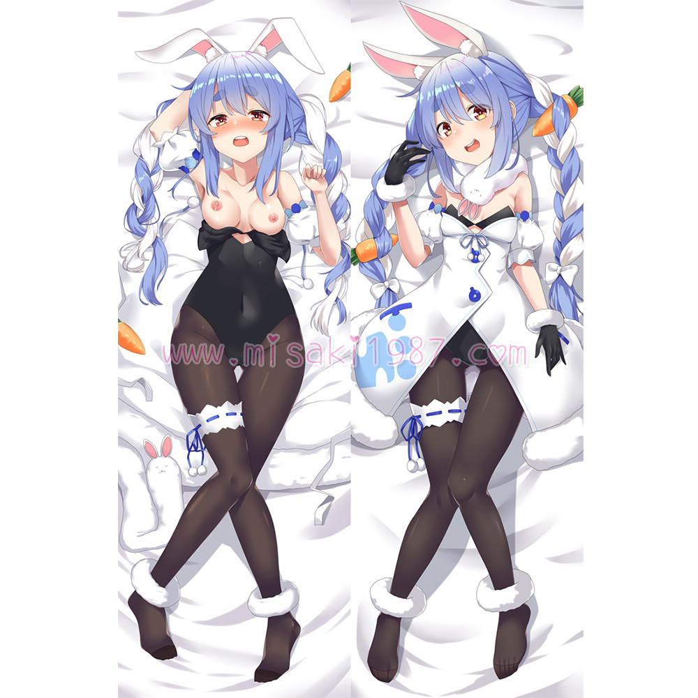 Virtual YouTuber Dakimakura Usada Pekora Body Pillow Case 07