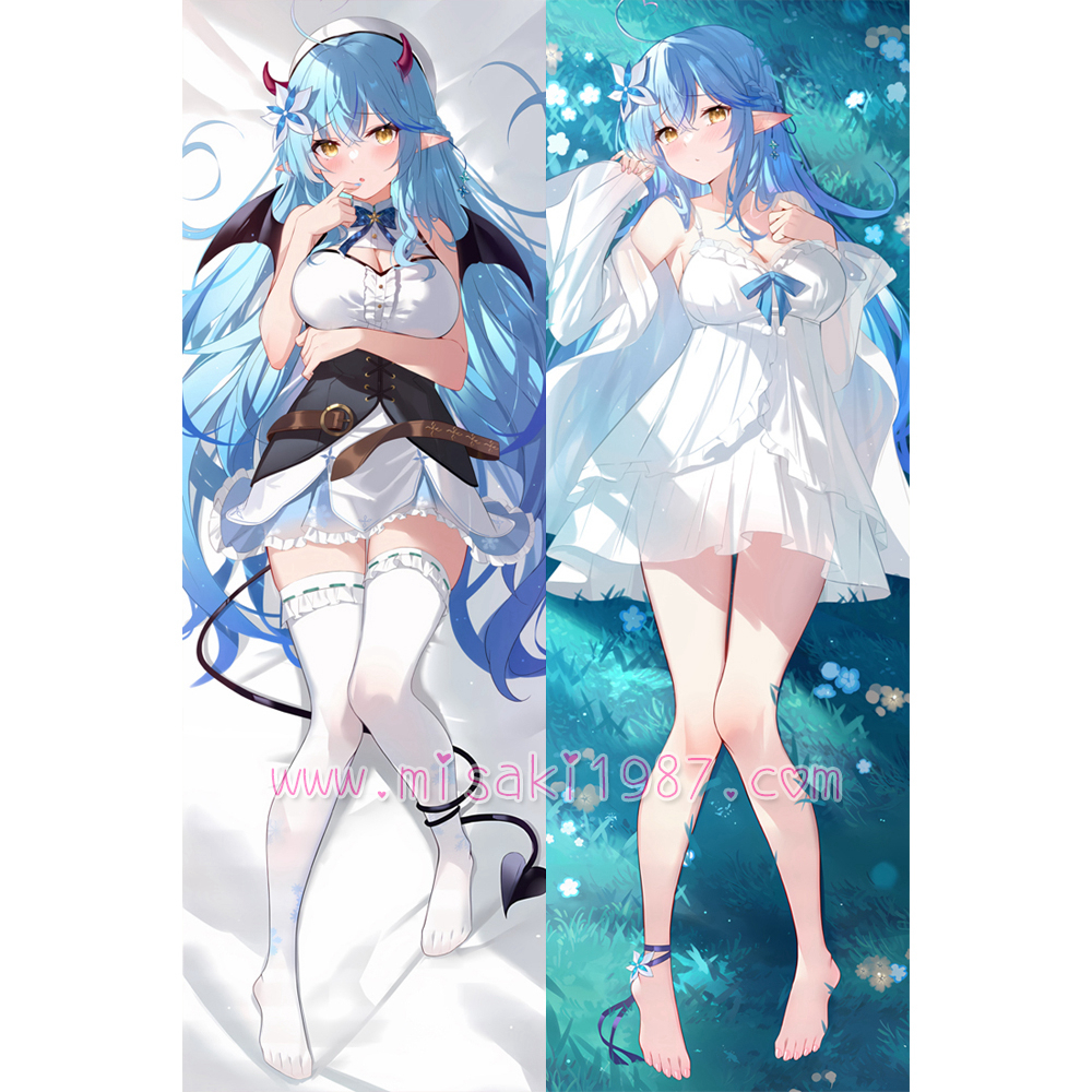 Virtual YouTuber Dakimakura Yukihana Lamy Body Pillow Case 09
