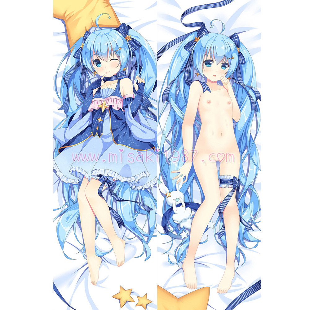 Vocaloid Dakimakura Snow Miku Body Pillow Case 05