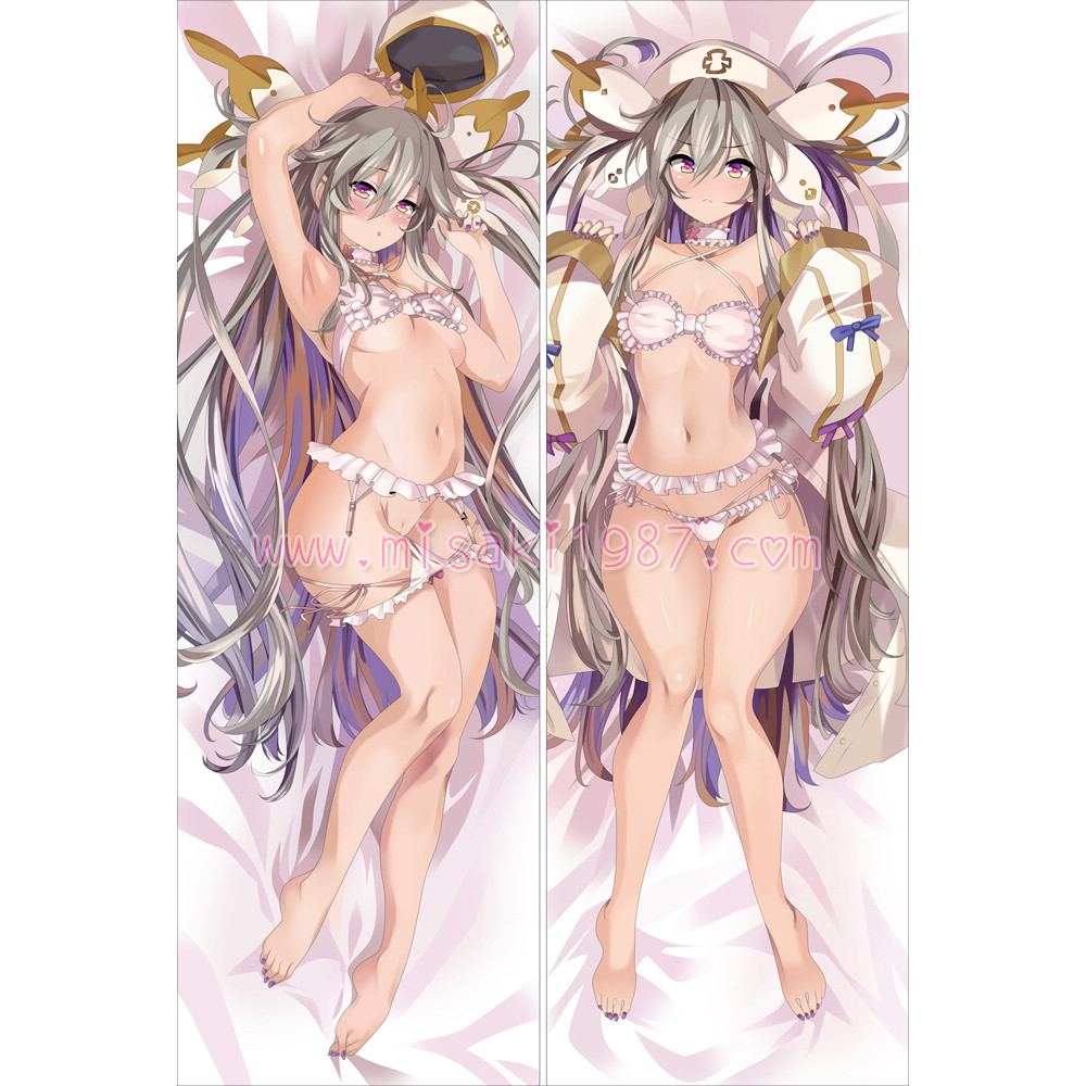 Virtual YouTuber Dakimakura Hijirime Laeria Body Pillow Case