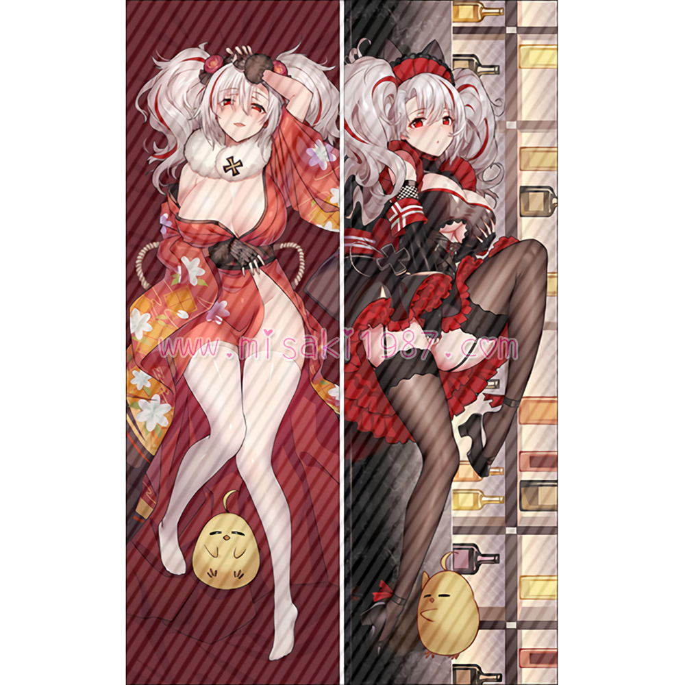 Azur Lane Dakimakura KMS Prinz Adalbert Body Pillow Case