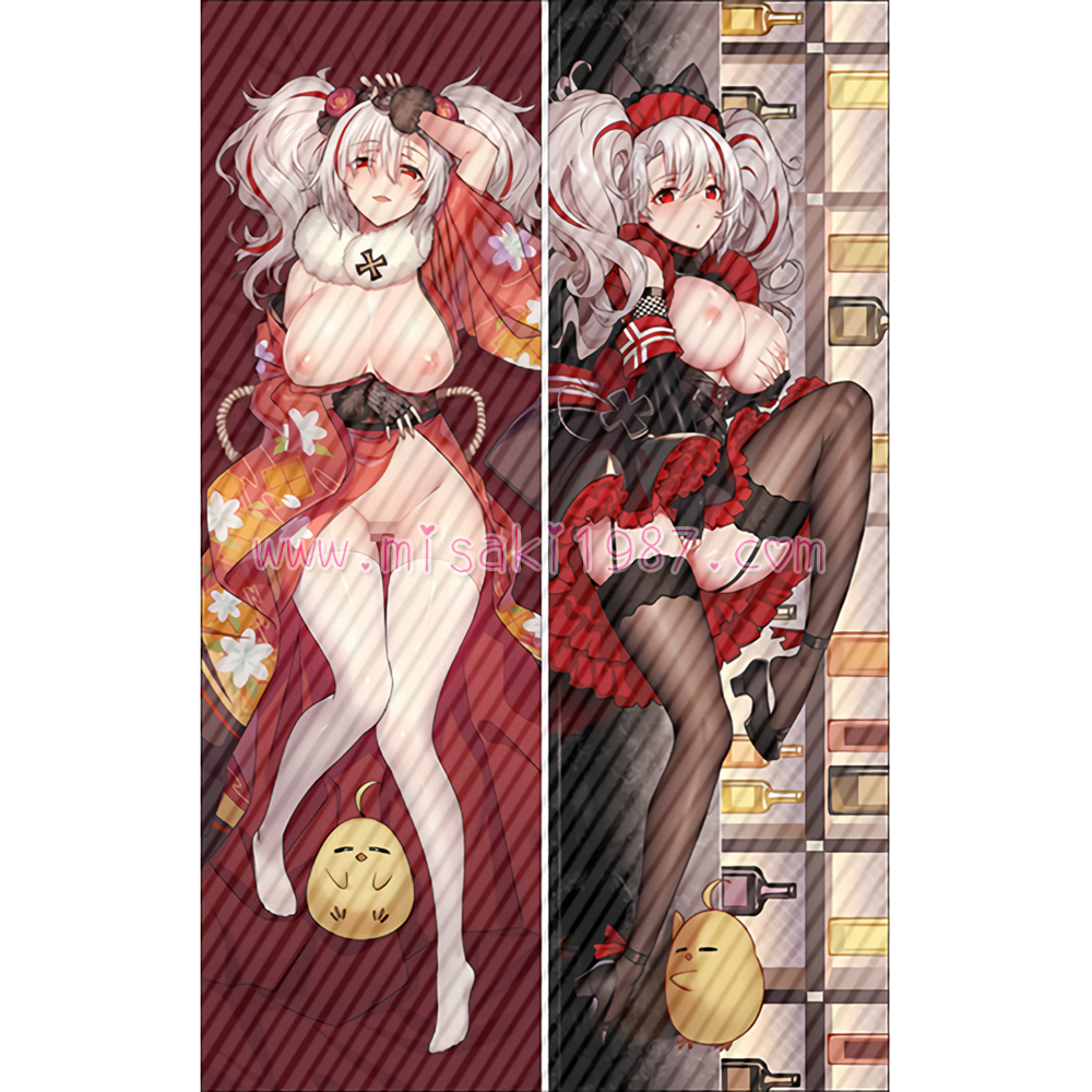 Azur Lane Dakimakura KMS Prinz Adalbert Body Pillow Case 02