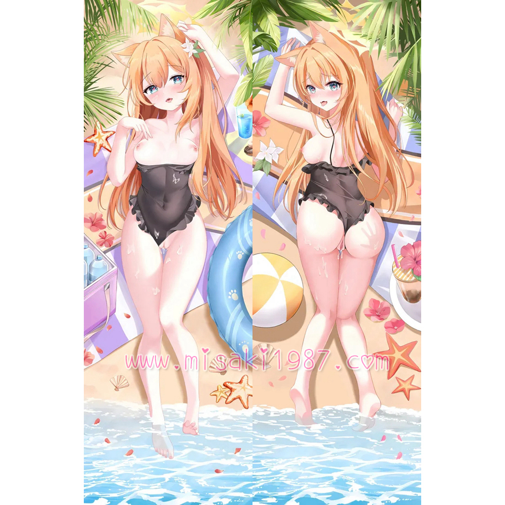 Blue Archive Dakimakura Iochi Mari Body Pillow Case 05