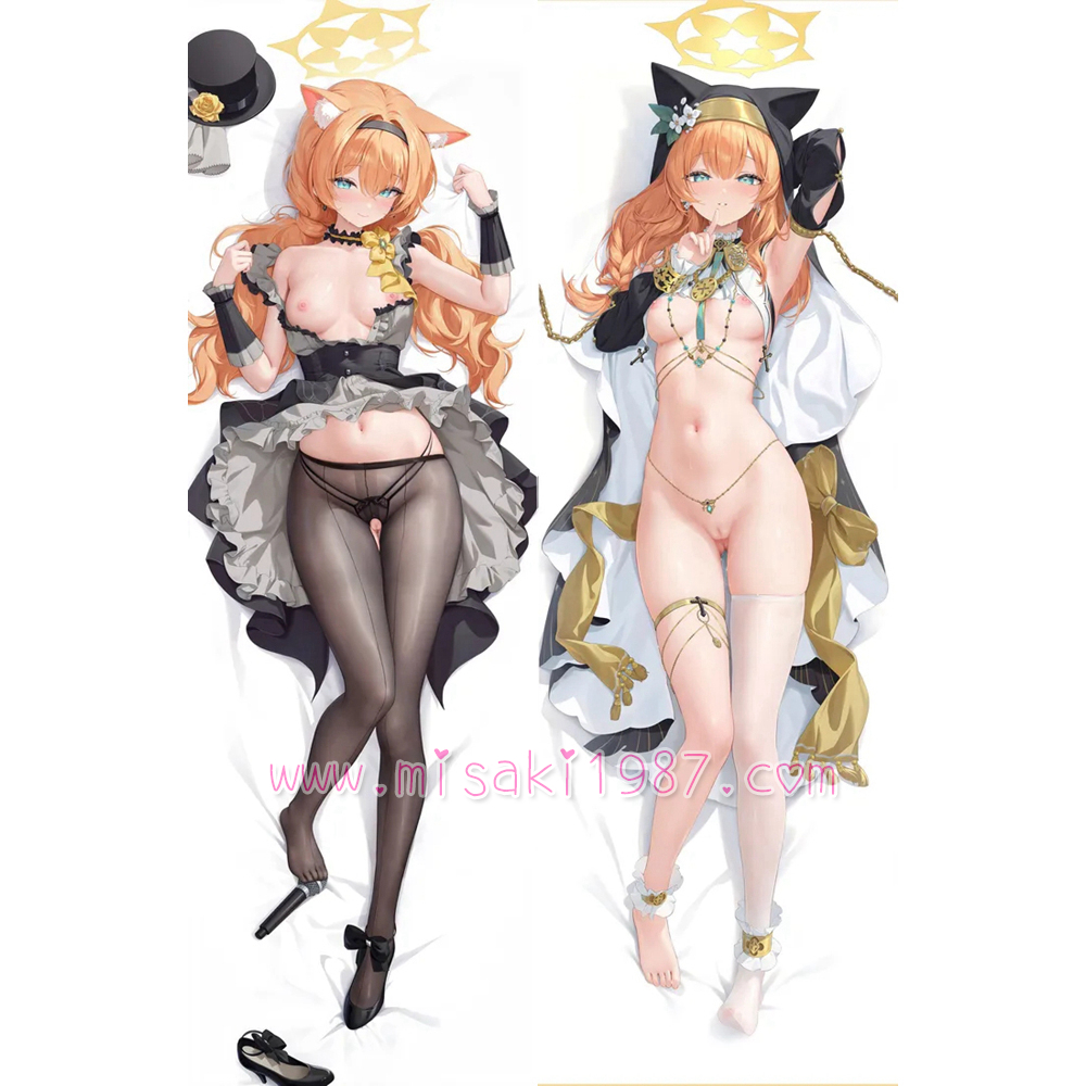 Blue Archive Dakimakura Iochi Mari Body Pillow Case 07