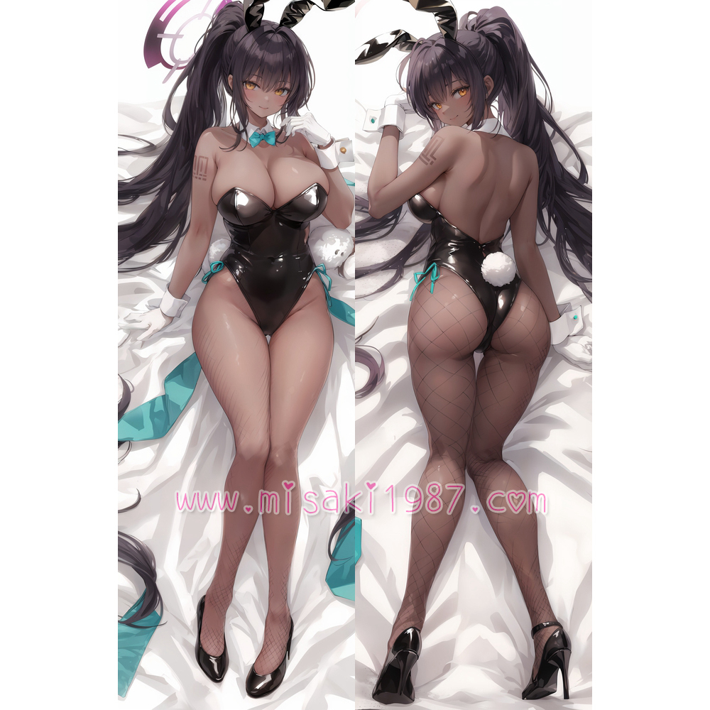 Blue Archive Dakimakura Kakudate Karin Body Pillow Case 14