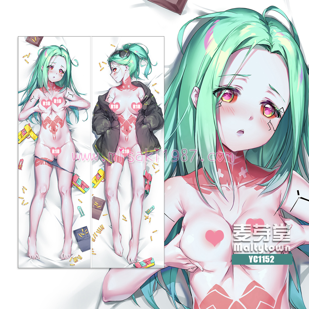 Cyberpunk: Edgerunners Dakimakura Rebecca Body Pillow Case 04