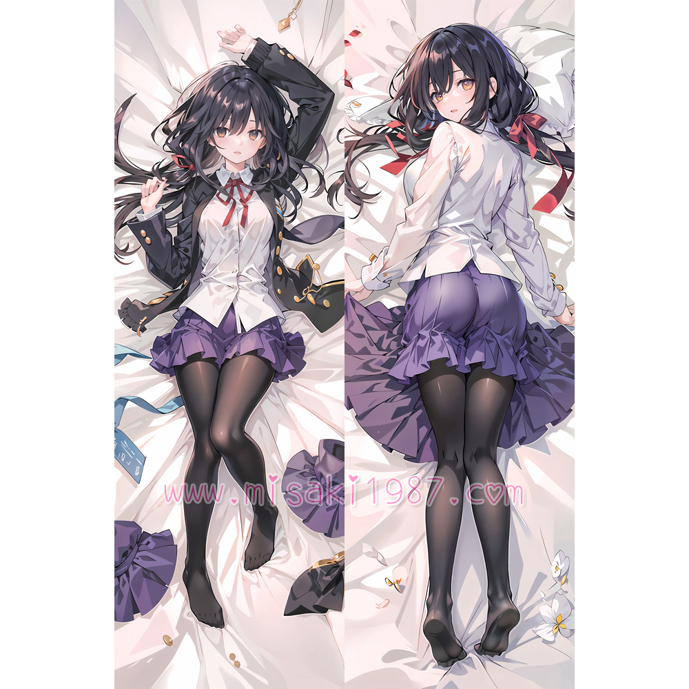 Date a Live Dakimakura Kurumi Tokisaki Body Pillow Case 111
