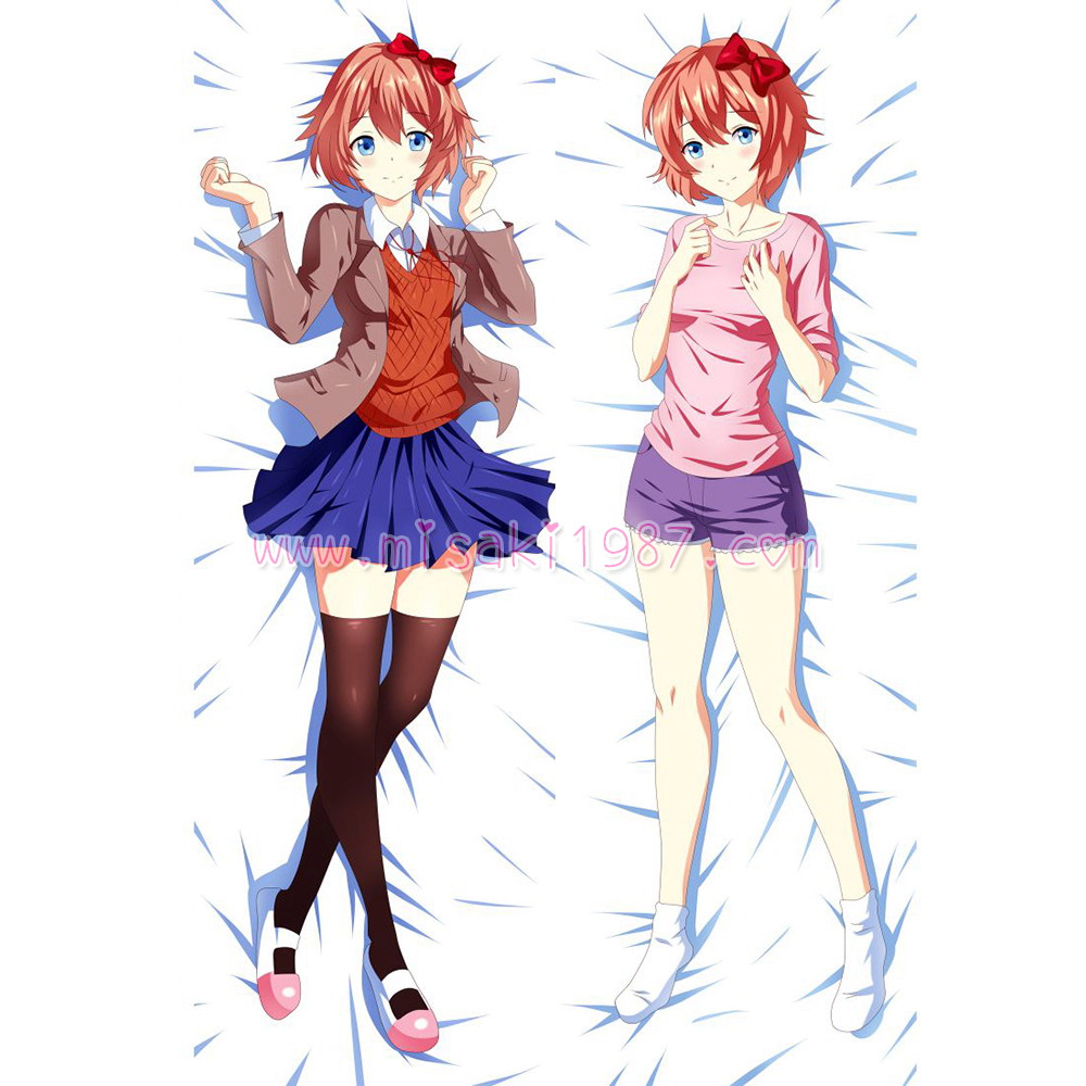 Doki Doki Literature Club! Dakimakura Sayori Body Pillow Case