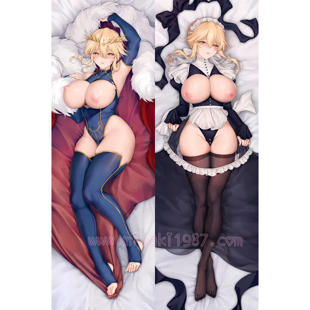 Fate/Grand Order Dakimakura Artoria Pendragon Saber Body Pillow Case 30