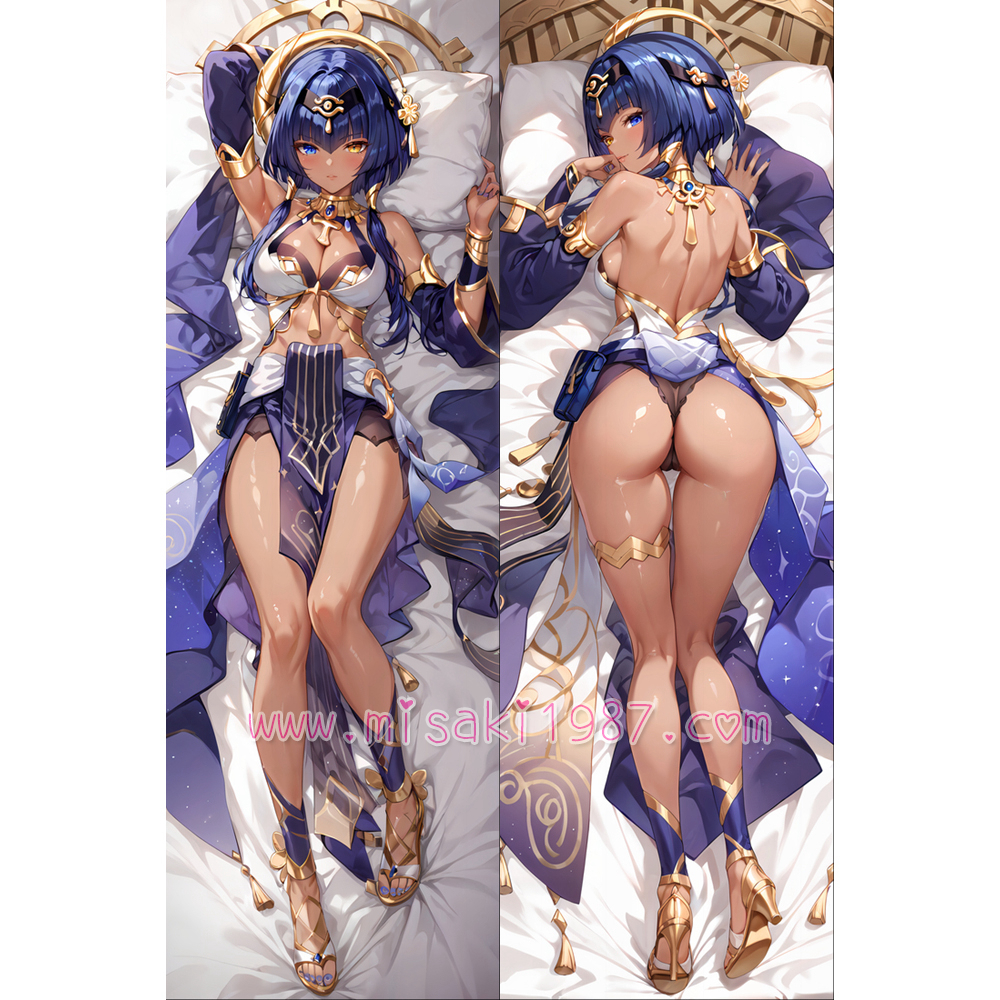 Genshin Impact Dakimakura Candace Body Pillow Case 11