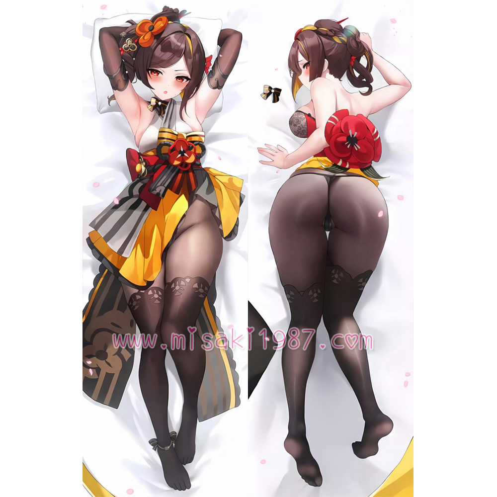 Genshin Impact Dakimakura Chiori Body Pillow Case 05