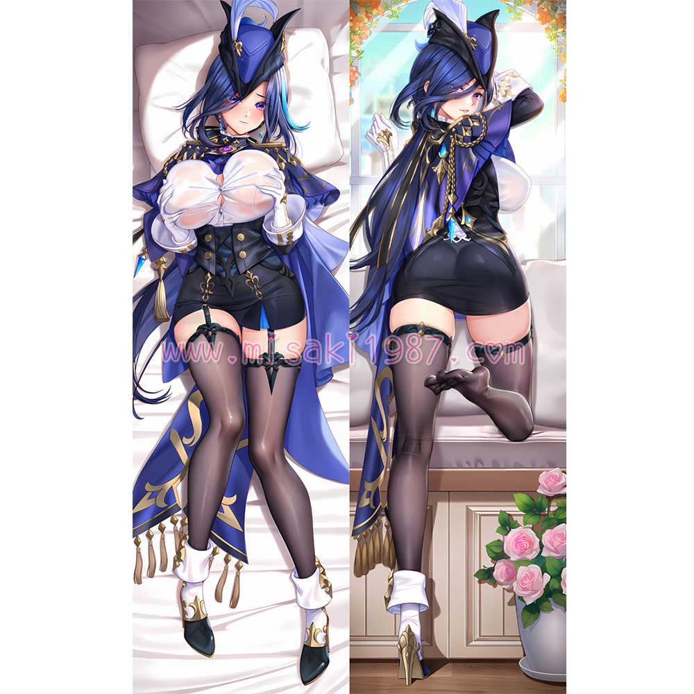 Genshin Impact Dakimakura Clorinde Body Pillow Case 02