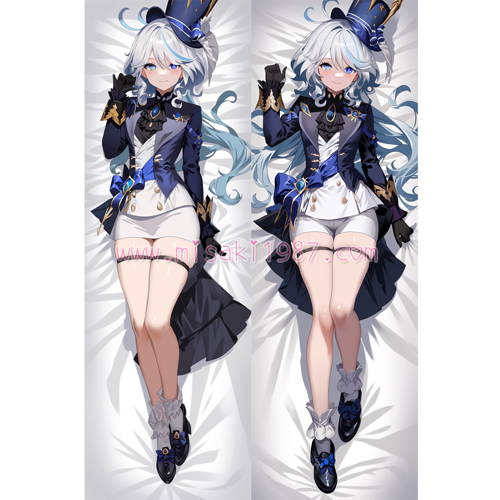Genshin Impact Dakimakura Focalors Body Pillow Case 13