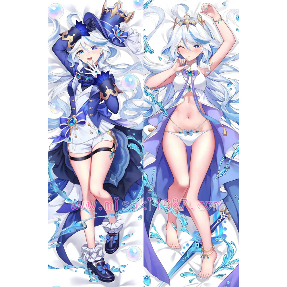 Genshin Impact Dakimakura Focalors Body Pillow Case 25