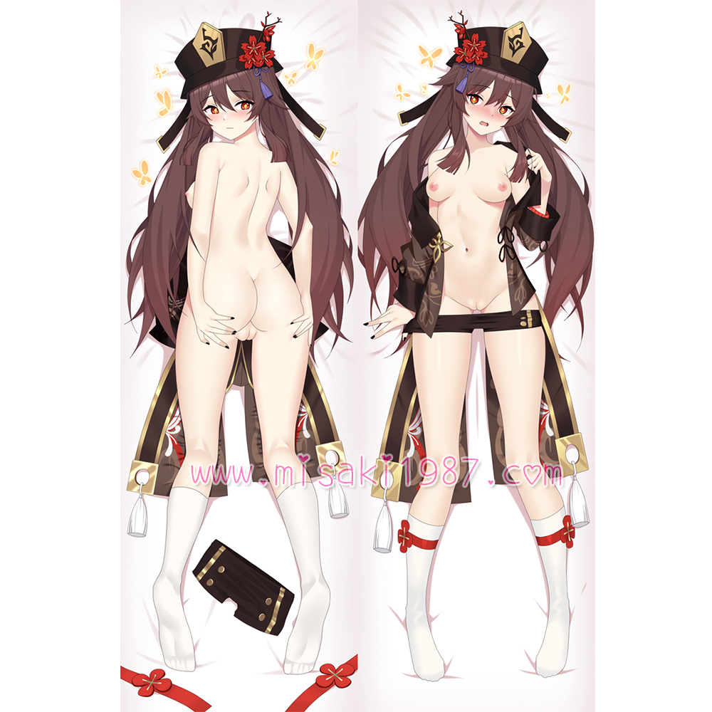 Genshin Impact Dakimakura Hu Tao Walnut Body Pillow Case 16