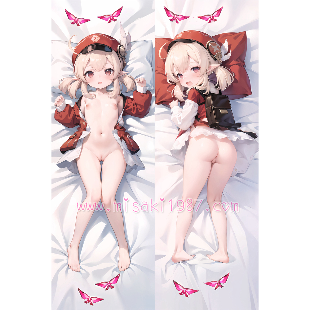 Genshin Impact Dakimakura Klee Body Pillow Case 20