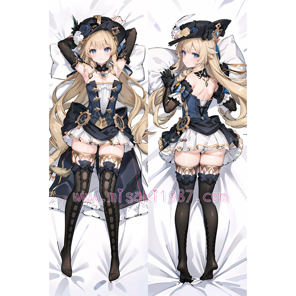 Genshin Impact Dakimakura Navia Body Pillow Case 13