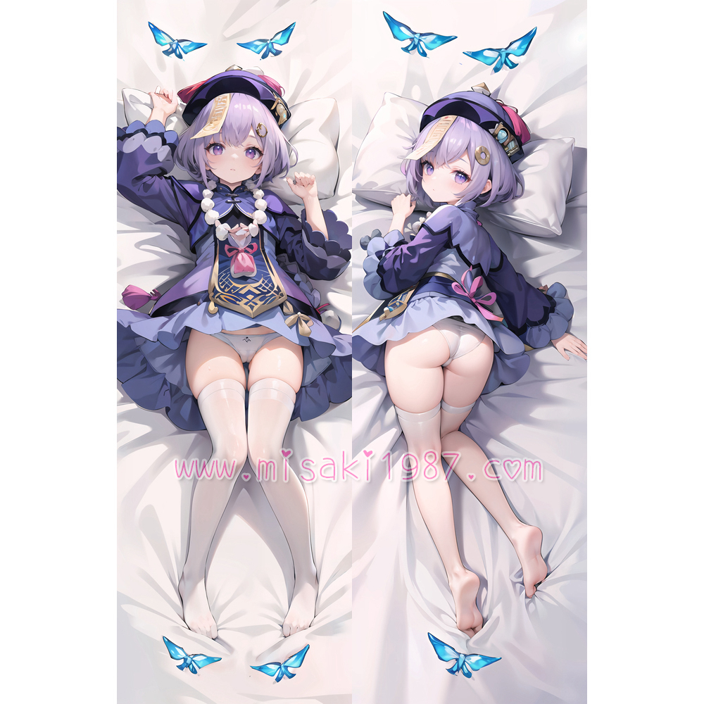 Genshin Impact Dakimakura Qiqi Body Pillow Case 09